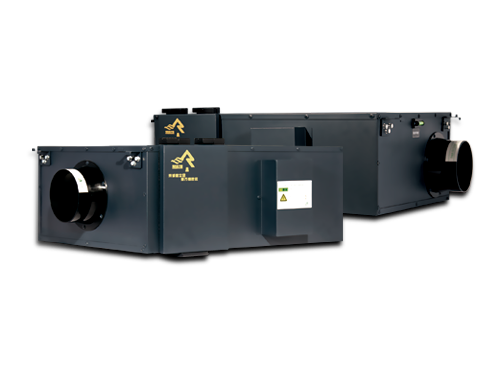 后傾式單向流新風系統